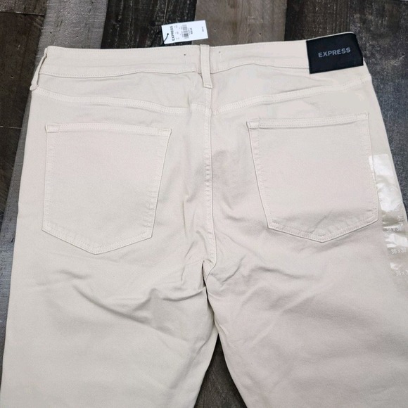 Mens Express Size 36x30 SLIM Luxe Comfort Colored Mid Rise Jeans NEW - Picture 2 of 10